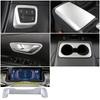 Для Hyundai Tucson -2024 Аксессуары Стайлинг Салона Декоративная Накладка на Центральную Консоль Серебристая Накладка для Обновления Защита от Царапин