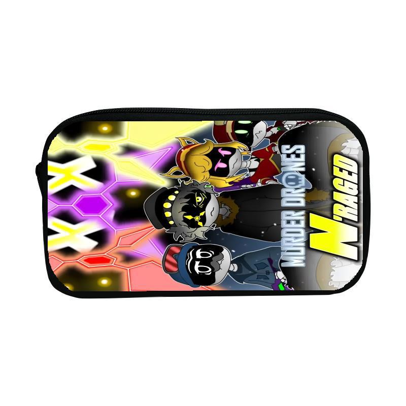 Inorganic Killer Murder Drones Large-Capacity Pencil Case for Students - Boys & Girls Stationery Bag