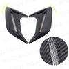 Автомобильный муляж воздухозаборника крыла капота Аэро Кастом Тюнинг Карбоновый стиль Универсальный комплект из 2 штук