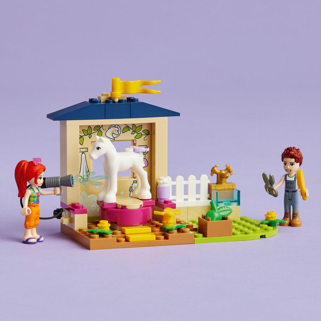 LEGO Friends Уход за пони 41696 Игрушка, Строительные блоки, Подарок, Кукла, Игра в воображение, Животное, Для девочек, Возраст 4 года и старше