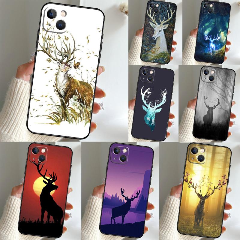 Animal Deer Art Case For Honor Magic 5 6 7 8 Pro Honor X9c X9b X9a X8b X8a X8c 50 70 90 400 200 Lite Cover