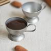 Мини Питчер для Вспенивания Молока для Кофе Чашка из Нержавеющей Стали Питчеры для Сливок для Эспрессо Мерная Чашка в Унциях Со Сливом