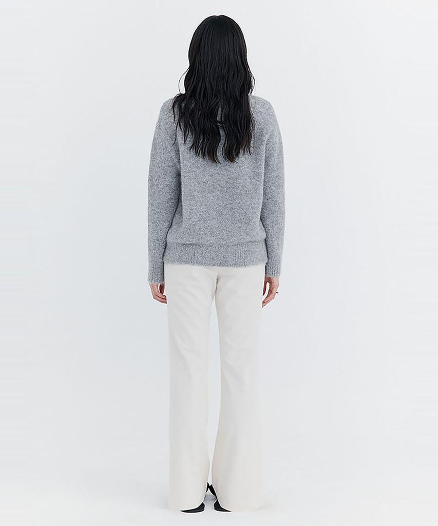 WNDERKAMMER Corduroy Semi-Bootcut Pants_Ivory