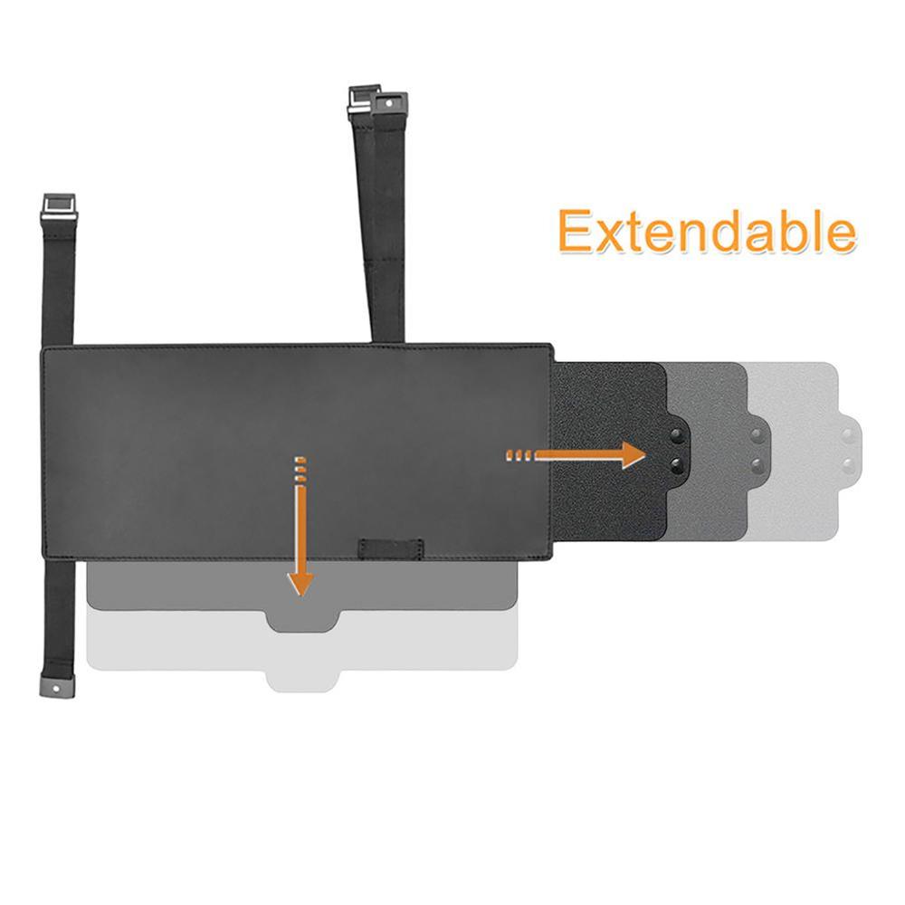 Universal Car Sun Visor Sunshade Extendable Anti-glare Block Retractable Black