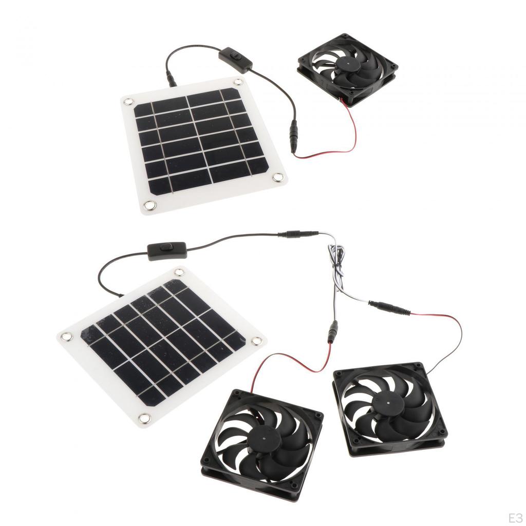 Вентилятор на солнечной панели для улицы