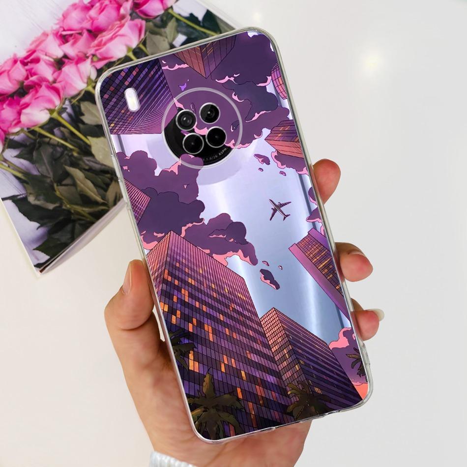 For Huawei Y9a Case Huawei Nova Y9a FRL-L22 FRL-L23 NovaY9a Y 9A Fashion Cool Pattern Soft Silicone TPU Phone Cases