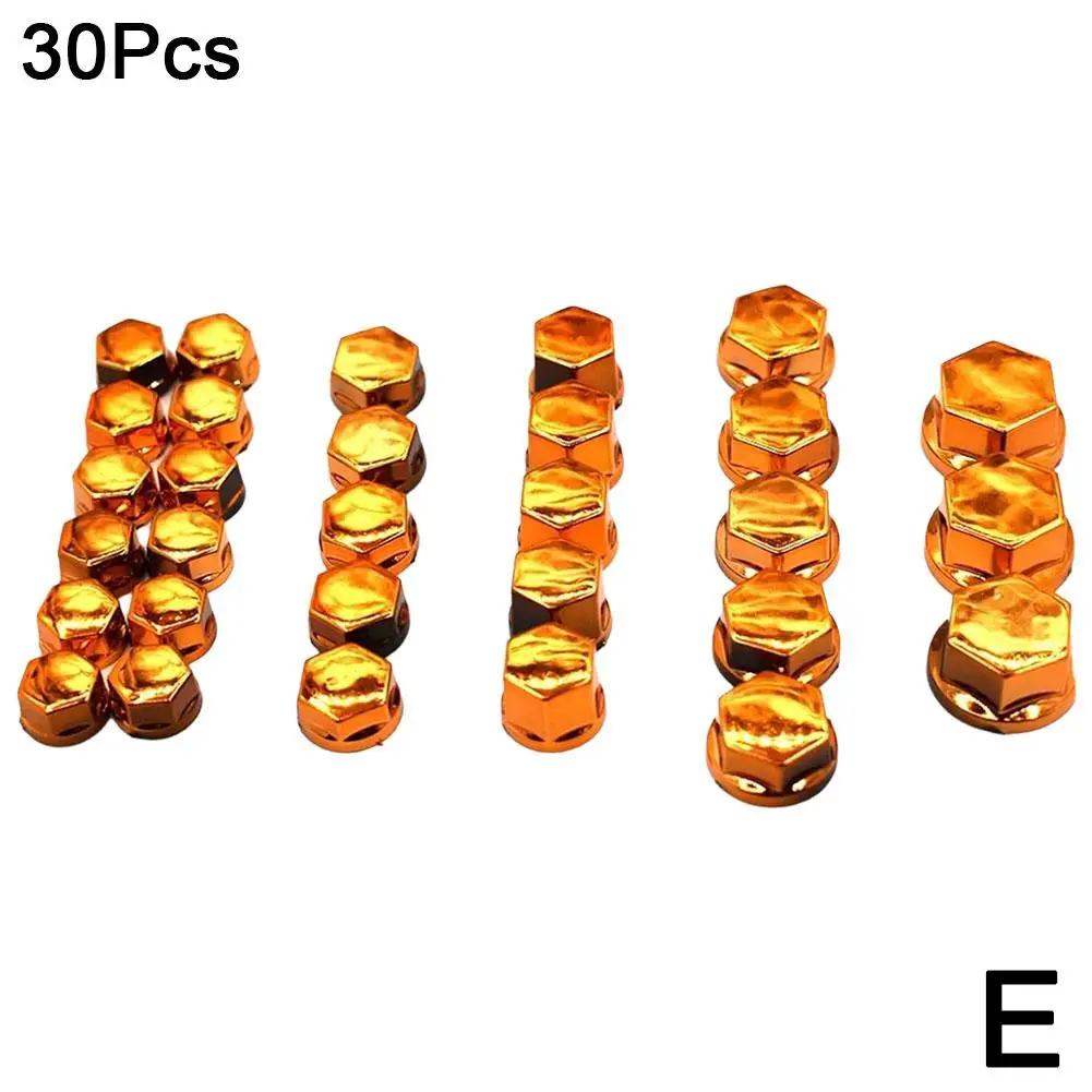 Универсальный 30 шт. декоративный колпачок для гайки для моделирования мотоцикла для Yamaha FZ1 FAZER FZ6 FZ6R FZ8 XJ6 MT01 MT03 MT-07 H3L6