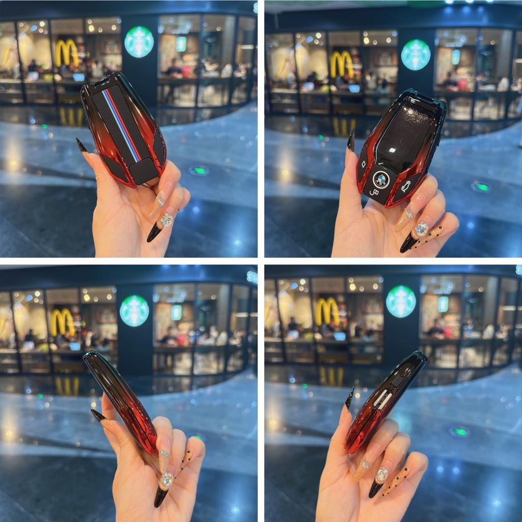Car Key Case LCD Smart Remote Cover LED Display Shell Fob For BMW G11 G12 G30 G31 G01 G02 5 7 Series X5 X7 M5 M8 M760Li
