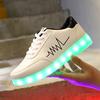 Hot Sale 2024 Adult Womens Mens Kid Luminous Sneakers Glowing USB Charge Boys LED Colorful Light-up Shoes Footwear Dancing Shoes
