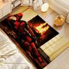 Cute-D-deadpool-S Movie Floor Mat Bathroom Absorbent Mat Simple Door Dirt-resistant Mat Home Kitchen Mat Foot Mat Entry Mat