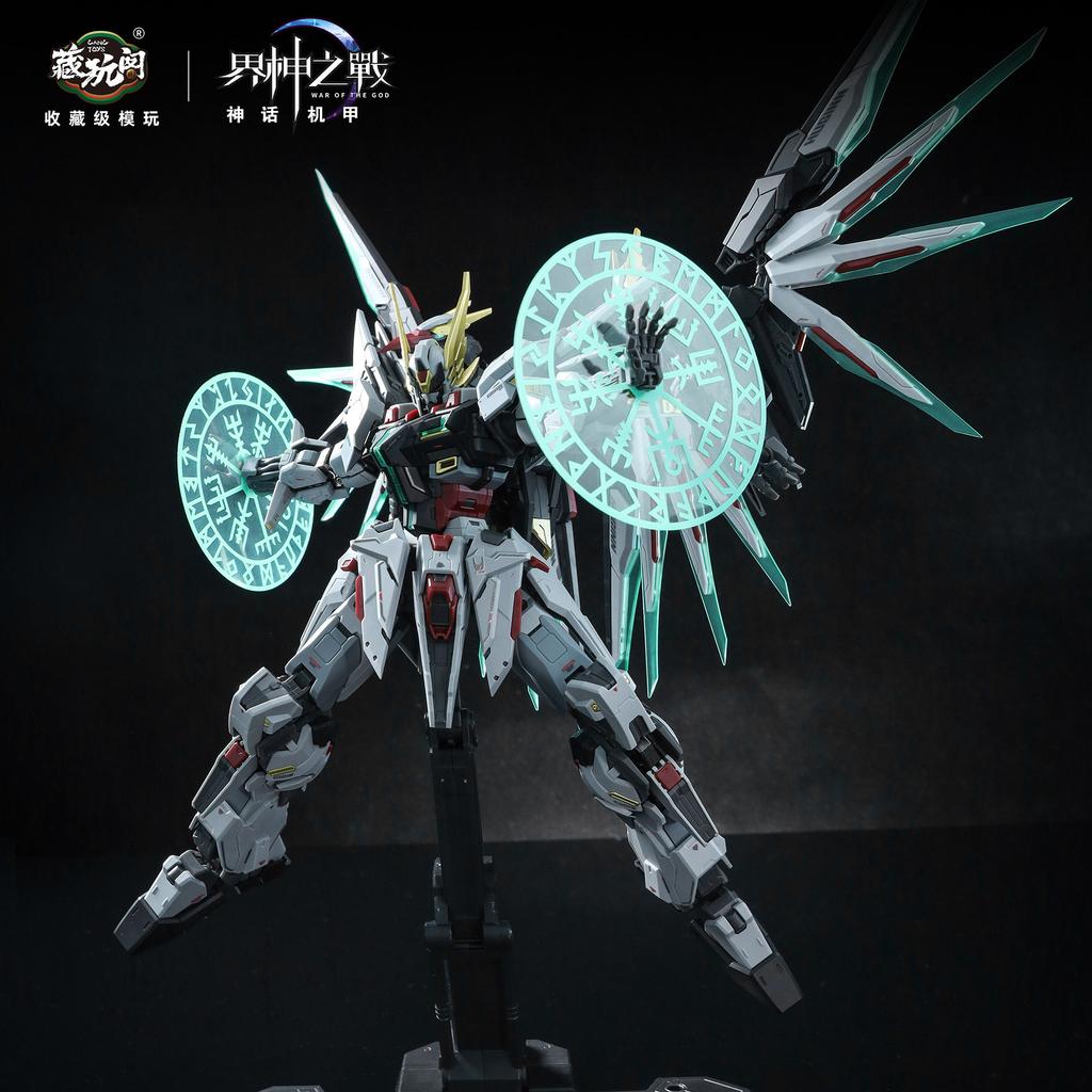 Original Assembled Mecha Model Kit Gms-066 1/100 Odin Action Figures Alloy Skeleton Computer Case Decoration Gifts For Boy