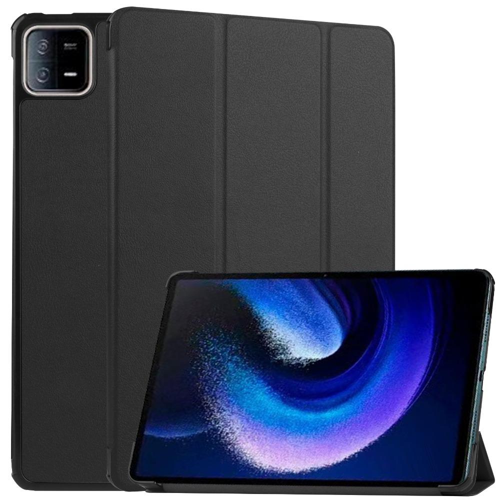 Чехол для планшета Xiaomi Pad 6 2023, трехскладной защитный чехол из ПУ кожи с ремешком для руки для Xiaomi Pad 6 2023