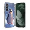 Cute Little Penguin Phone Case for Samsung A16 A26 A36 A56 A17 A37 A57 A07 A06 A02S A03 A04S A05S Galaxy Note 20 10 A50S A71 A51