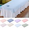 Beauty Salon Massage SPA Couch Cover Soft Cotton Bed Cover With Face Breath Hole