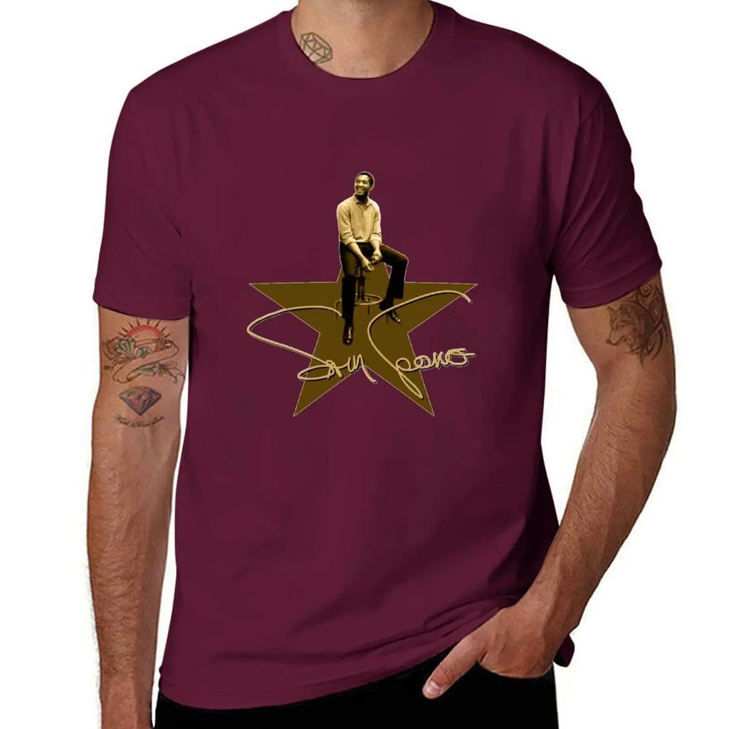 Sam Cooke, Signature T-Shirt customs anime fitted t shirts for men