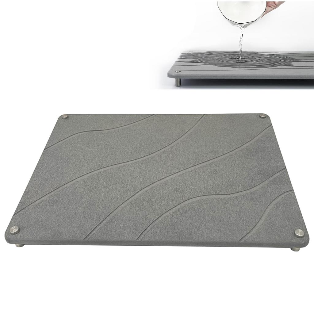 Коврик для сушки мрамора на кухне, термостойкий, подставка под тарелку, подходит для кофемашины