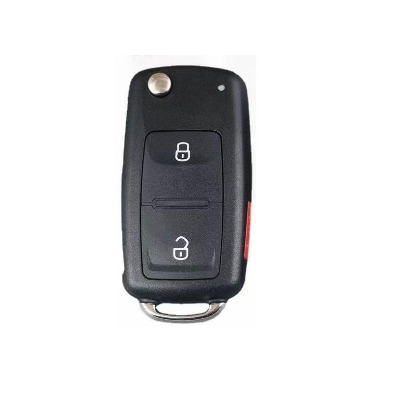 2/3/4 кнопки автомобильный дистанционный ключ чехол брелок для Volkswagen VW Beetle CC GTI Tiguan Golf Jetta Passat Sagitar Polo MK6 для SEAT Skoda Octavia