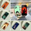Чехол для телефона Shonen Anime -Моя геройская академия- Для iPhone 17,16,15,14,13,12,11 Pro Max,16Plus,XS Мягкий черный чехол