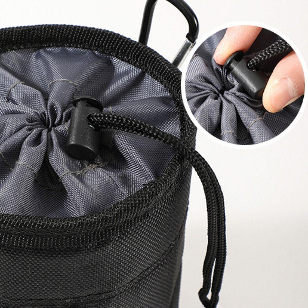 Wear Resistant Cylinder Screws Storage Bag Anti-Fall Tool Waist Bag Hardware Tool Pouch Renovation