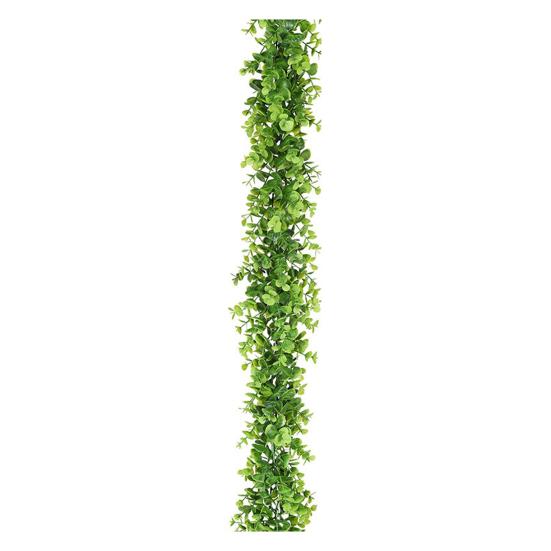 Realistic Simulation Rattan No Withering UV-resistant Flower Arrangement Fake Eucalyptus Background Decor
