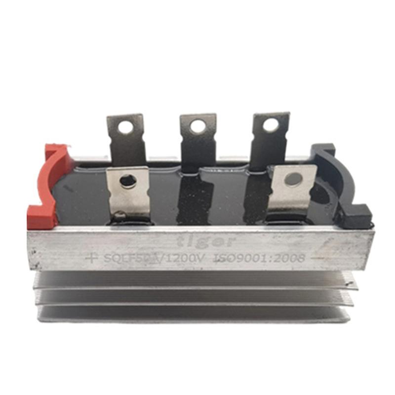 50A1200V Выпрямитель Однофазный 35A Бесщеточный Генератор Радиатор Диодный Мостовой Блок