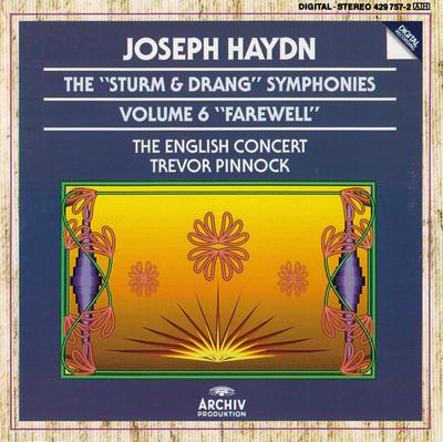 CD ЙОЗЕФ ГАЙДН, THE ENGLISH CONCERT, - Симфонии "Буря и натиск" - Vo 4297572 Archiv Produkti 1990 Германия Классика Б/У