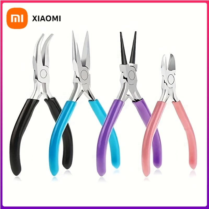 Xiaomi Многофункциональный набор плоскогубцев для ювелирных изделий — плоскогубцы с игольчатыми кончиками, плоскогубцы с локтевыми лезвиями для нанизывания бус, ремонта и рукоделия