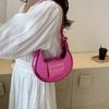 Trendy Chic Pu Shoulder Bag For Women In Bold Colors Fashionable And Stylish