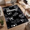 Sports Football (1) Personalized name Office Carpet Stylish Decor for Living Room Bedroom Kitchen