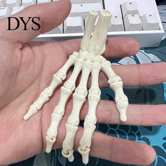 Экологичные Хэллоуинские Принадлежности, Скелетные Руки, 3D Печатная Модель Костей Руки, Реалистичные Декоративные Руки для Мероприятий, Жуткий Костяной Коготь