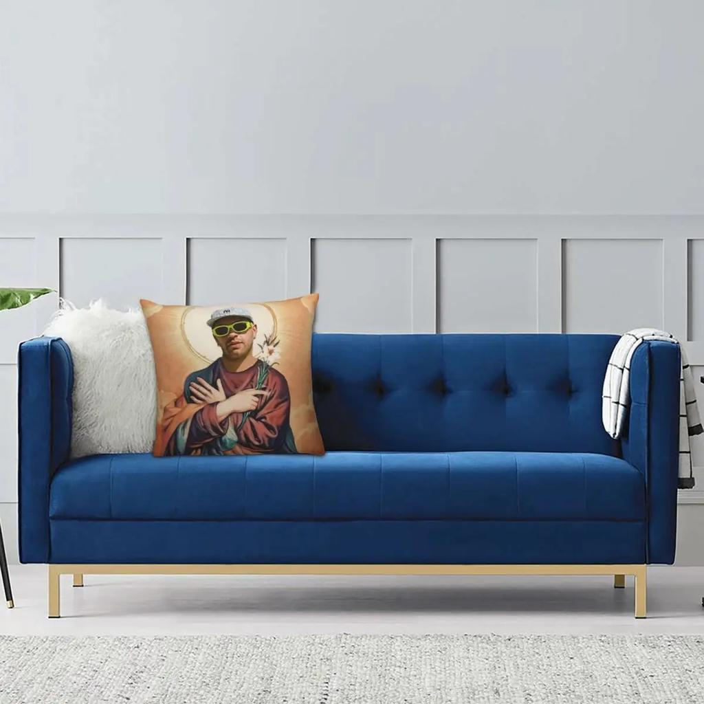 Сан Ферксхо Фейд Очки Наволочка Мягкая Полиэстеровая Наволочка Подарок Смешная Иисус Наволочка Чехол Автомобильный На молнии 4040см