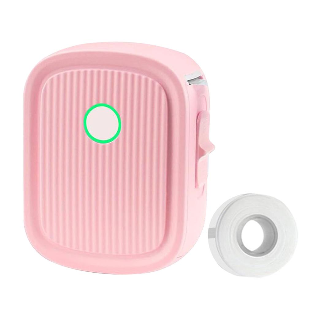 Термопринтер этикеток 203 точек на дюйм 12 мм печать Мини перезаряжаемый APP Control BT этикетировщик с 1 рулоном