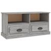 VidaXL TV Cabinet Sonoma Grey 93x35.5x45 Cm Engineered Wood 816470