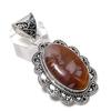 Noreena Jasper Gemstone Handmade 925 Sterling Silver Jewelry Pendant 2.29" S7M11