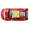 Bburago Scale Ferrari F430 GTC 2008 Race Sports Car Diecast Model Car Finished Product 1/43 #97 Red/Yellow / 18-36303