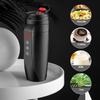 450ML 12V Car Coffee Maker Portable Pot Mug Heating Cup Travel Kettle Stainless