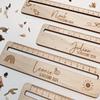 Children Learning Ruler Wood Reading Ruler Wood Drawing Ruler for Kids Students Reading Measuring Classroom Learning Aid