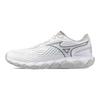 Mizuno Wave Enforce Tour 2 Удобная посадка Амортизация Прочные Низкие Теннисные Кроссовки Женские Кроссовки Белый Серебристо-Серый 61GA260103