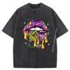 Mardi Gras Lip Women Costume Funny for Women Girl Street Wear Oversized Washed T Shirt Mens Graphic Tshirts