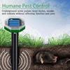 Anti Taupe Solaire, 8 Pièces Taupe Ultrason Solaire, IP65 Étanche Répulsif Taupe Ultrason, Repulsif Serpent Exterieur