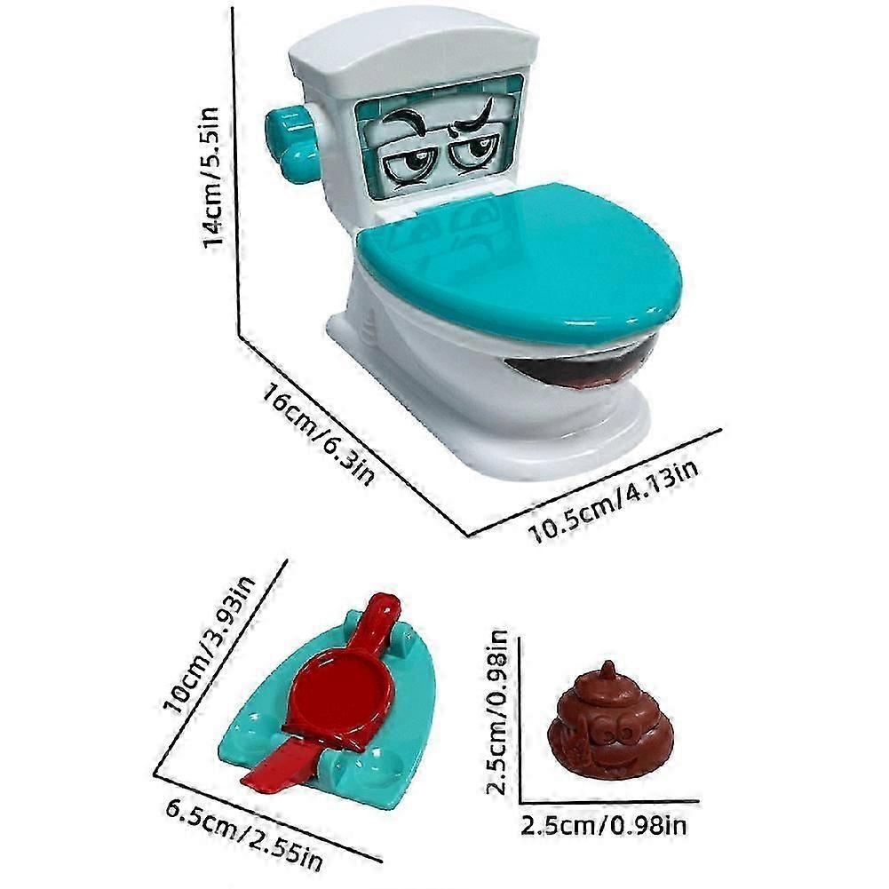 Shoot The Poop - Funny Poop Shooting Game for Kids & Adults, Fast-Action Poop-Launching Prank Toy Family Board Game