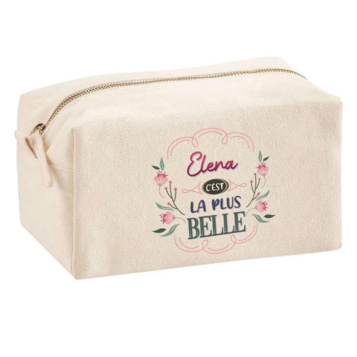 Trousse multifonction Elena la plus belle Cadeau Anniversaire Noël Idée Personnalisé Original | Trousse Scolaire Fournitures Bureau