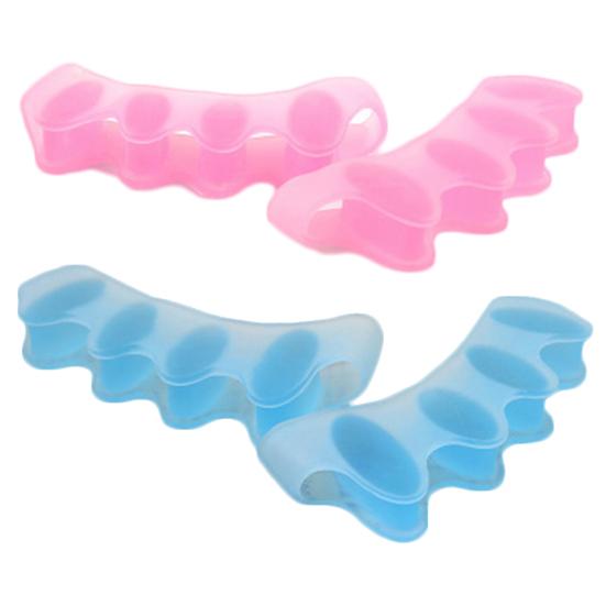 Silicone Toe Straightener Corrector Foot Treatment Separator Relief Brace ADM