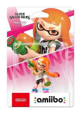 Nintendo Amiibo Inkling Girl (Братья Супер Смэш. см