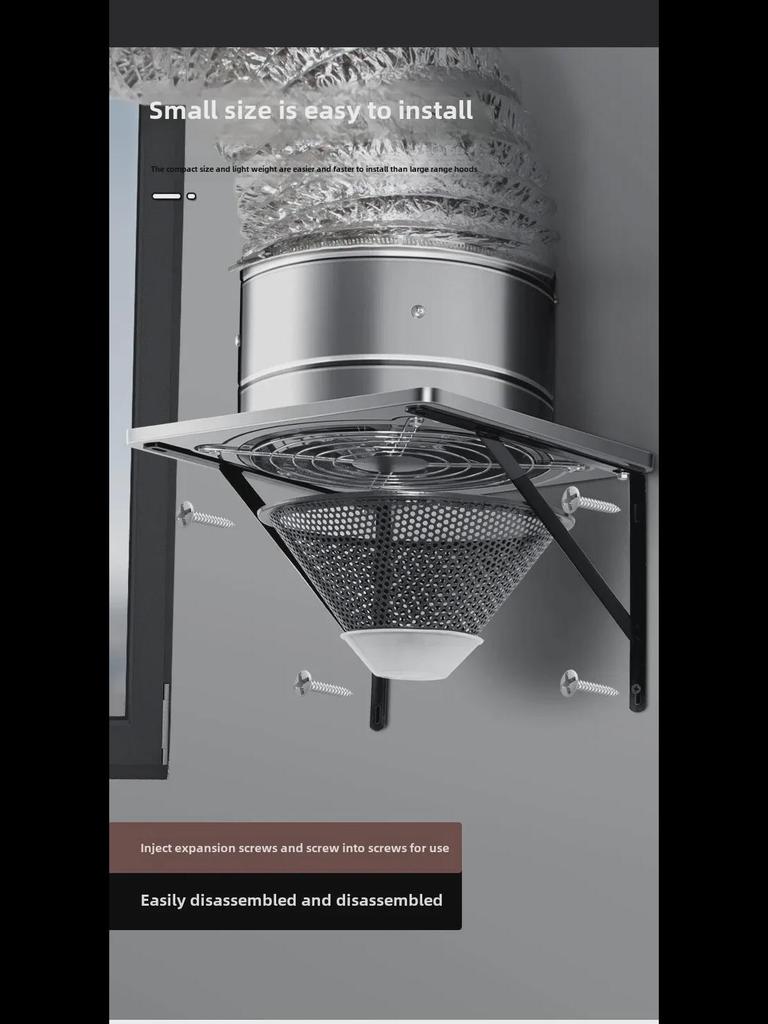 Вентилятор для вытяжки из нержавеющей стали с высокой ветровой силой