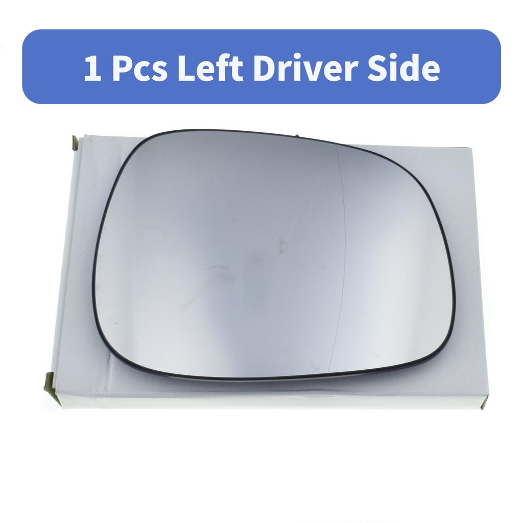 1 Pcs Left LH or Right RH For BMW X3 2.0L 3.0L 2010-2014 Rear View Mirror Glass Heated w/ Backing Plate 51162991660,51162991659