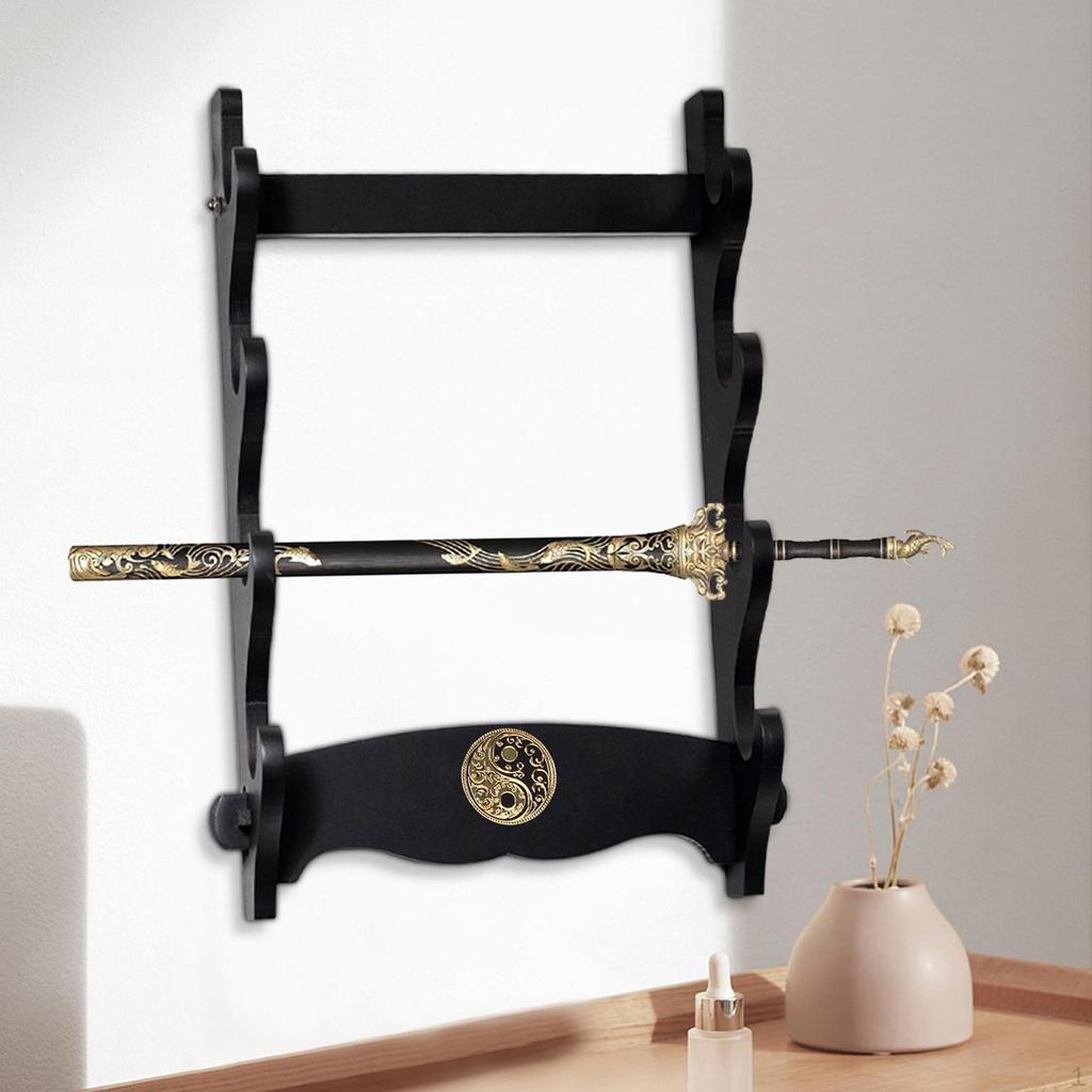 Подставка для самурайского меча, декоративная, многофункциональная, настенная декоративная, рамка-держатель