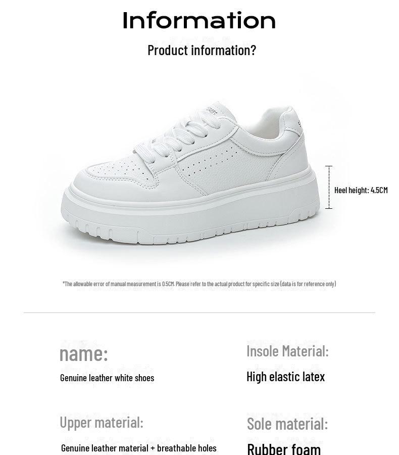 Белые женские туфли из натуральной кожи, размеры 41-43, толстая мягкая подошва для широкой стопы, удобная плоская конструкция.