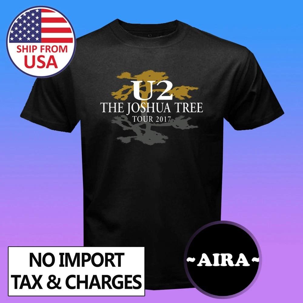 U2 The Joshua Tree Мужской Черный Размер S-5XL