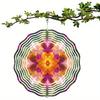 360 Degree Rotating Hook 10 Inch Hanging Wind Spinner for Balcony Garden Decor Dynamic Art Design Spring Summer Gift for Friends Family